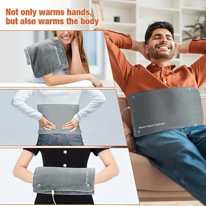 Graphene Quick-Heating Pad – Adjustable Temp & Timer, USB-Powered for Instant Comfort
