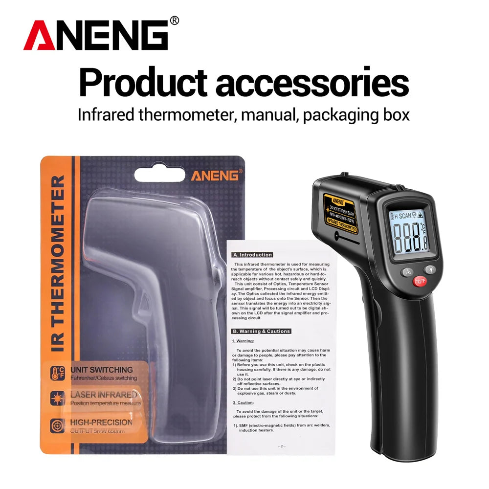ANENG TH201 Non-Contact Infrared Thermometer