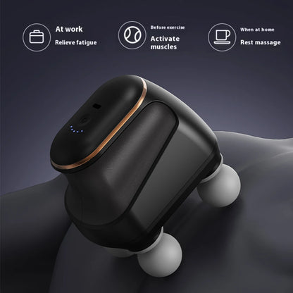 DeepRelief™ 4-Head Fascia Massage Gun – High-Frequency Percussion Massager for Deep Tissue Recovery