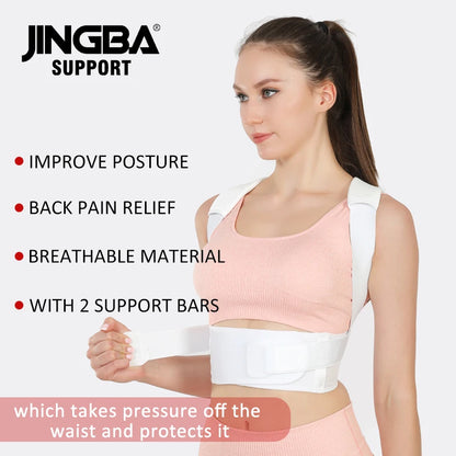 Fully Adjustable Upper Back Posture Corrector – Spine Straightener Brace
