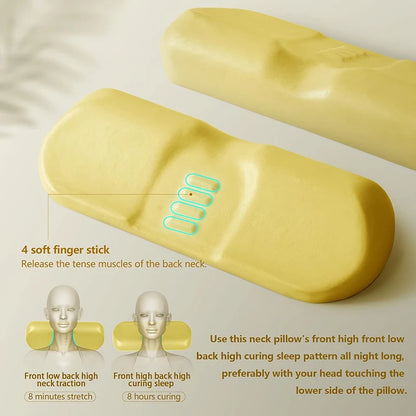 CerviContour™ Orthopedic Memory Foam Pillow – Ergonomic Neck Support for Pain-Free, Restful Sleep