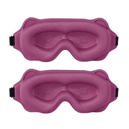 3D Sleep Mask – Blackout Eye Mask for Sleeping, Soft Breathable Travel Eyeshade & Night Sleep Aid