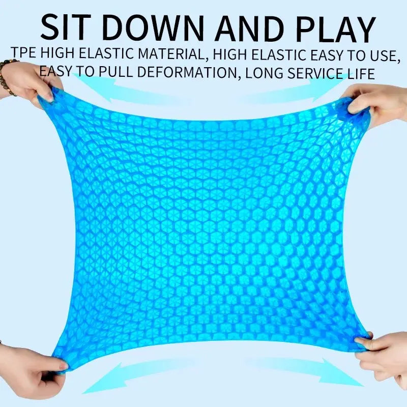 Gel Seat Cushion – Summer Breathable Honeycomb Design for Pressure Relief & Tailbone Pain Relief