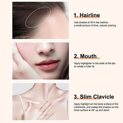 Hairline Powder Root Touch Up – 14 Colors Waterproof Hair Shadow Concealer, Natural Coverage & Hair Filler