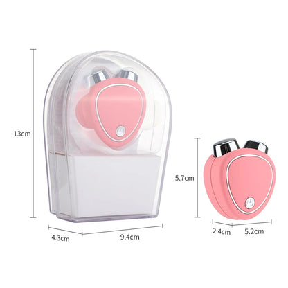 Facial Massage Roller – Portable USB Rechargeable Multifunctional Facial Beauty Device for Home Use