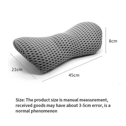 Breathable Memory Foam Lumbar Support Cushion