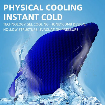 Gel Seat Cushion – Summer Breathable Honeycomb Design for Pressure Relief & Tailbone Pain Relief