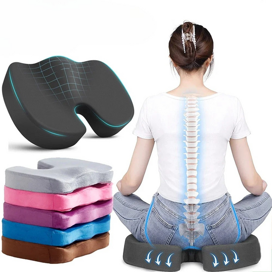 SitWell Pro™ – Ergonomic Seat Cushion for Lower Back Support & Pressure Relief