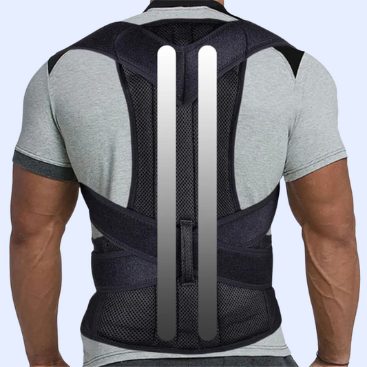 Adjustable Scoliosis Posture Corrector Corset – Full Back Brace with Lumbar Support & Spine Alignment