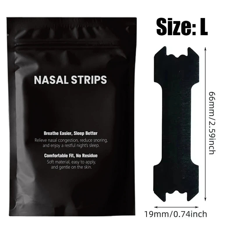 Zorelie.co black nose strips for deep pore cleansing with large size and resealable black packaging