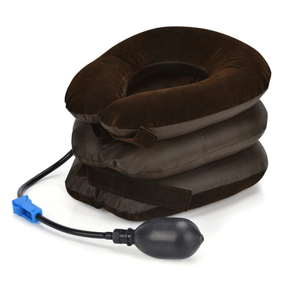 CerviAir™ Inflatable Neck Collar Pillow – Cervical Support & Posture Correction