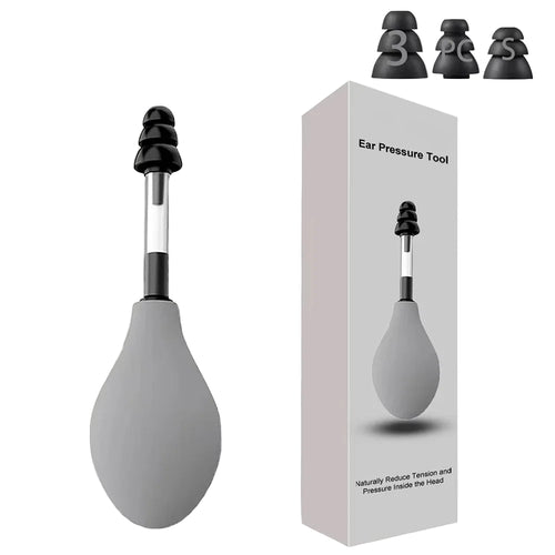 Zorelie.co portable ear pressure relief tool with silicone tips and ergonomic design for tension relief