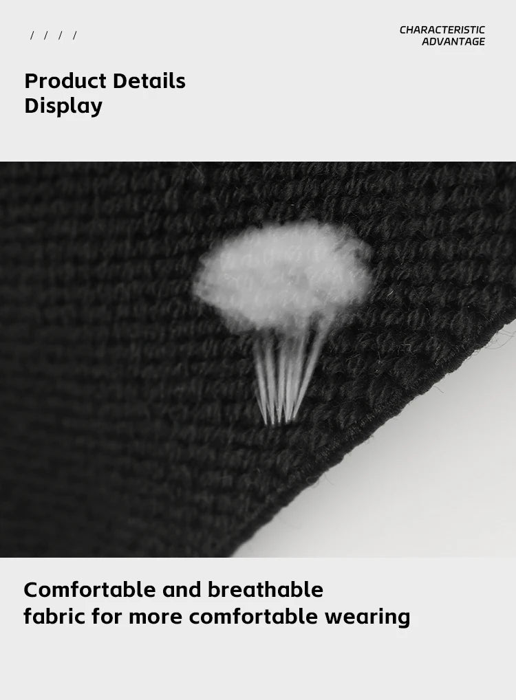 Close-up of breathable black fabric used in adjustable posture corrector belt for comfortable wear