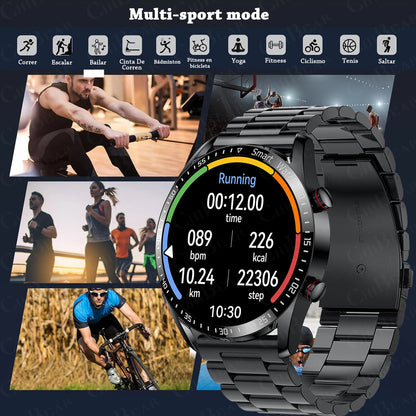 GT Series voice call smartwatch with multi-sport mode tracking running, cycling, fitness, and more