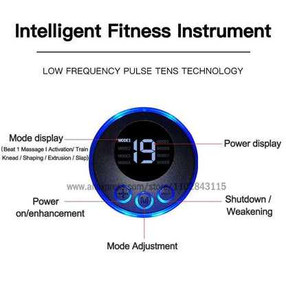 Zorelie AI foot massager for circulation digital control panel with mode display and power adjustment
