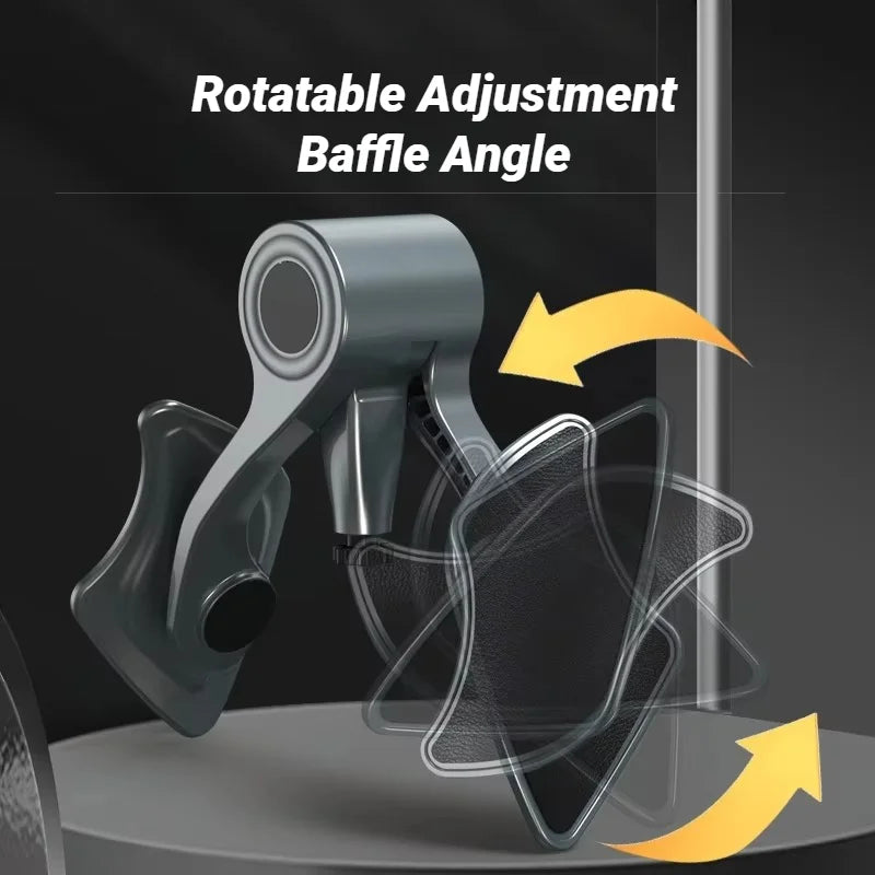 Rotatable adjustable baffle angle feature for kegel fitness equipment for home use by Zorelie.co