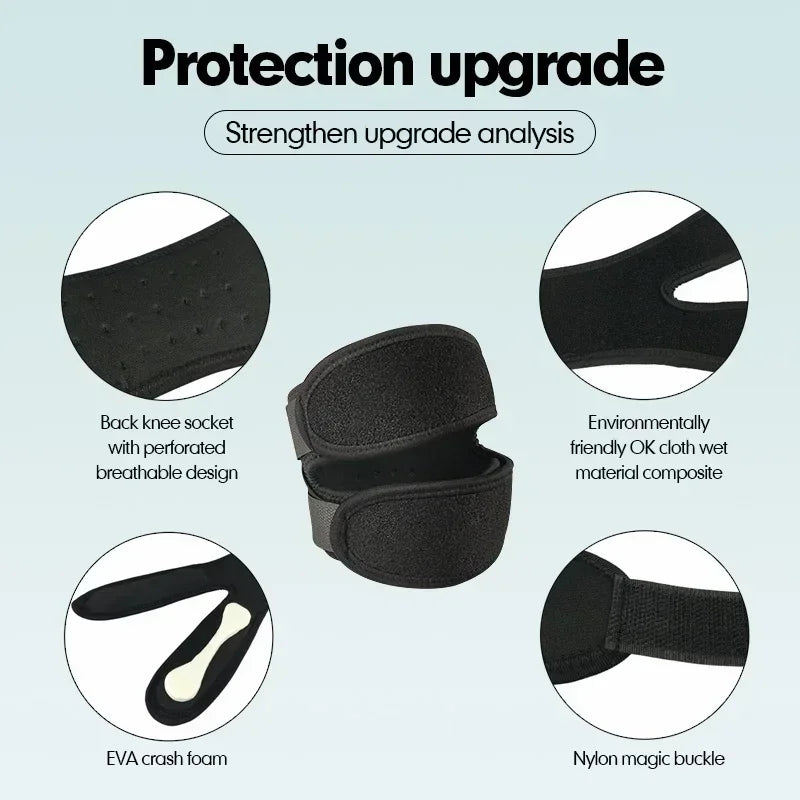 Zorelie.co knee protection fitness equipment with breathable back knee socket and EVA crash foam