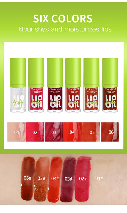 Zorelie.co moisturizing lip gloss set with six vibrant colors nourishing and moisturizing lips
