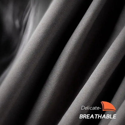 Close-up of soft breathable fabric used in Zorelie memory foam booster seat cushion