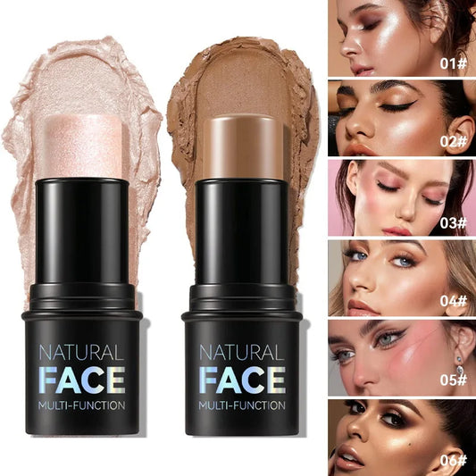 Zorelie.co natural face cream blush stick for face and lips in multiple shades with swatches and glow makeup