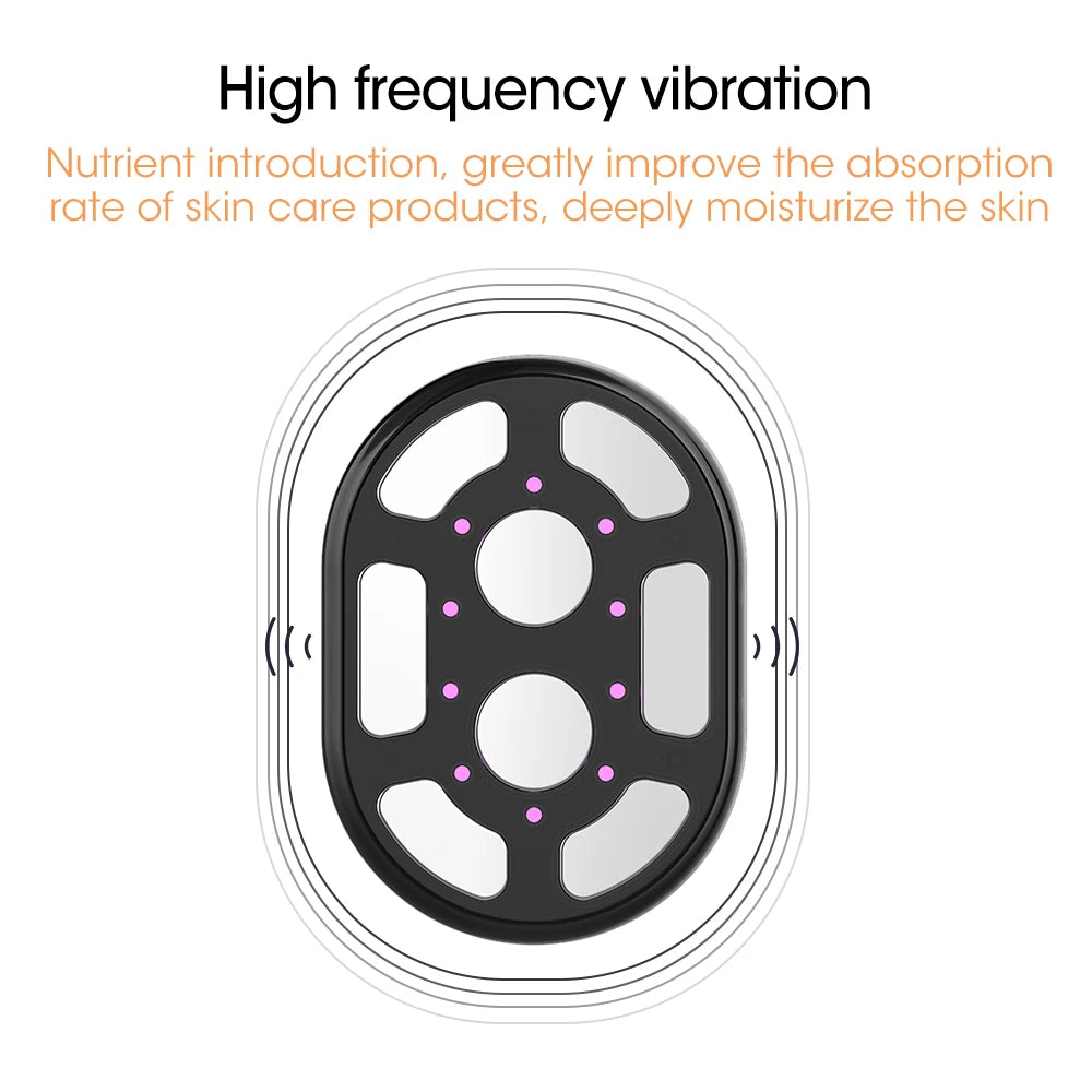 Radio frequency slimming machine high frequency vibration pad for improved skin absorption and deep moisture