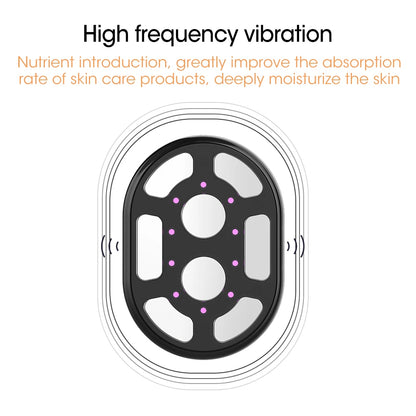 Radio frequency slimming machine high frequency vibration pad for improved skin absorption and deep moisture