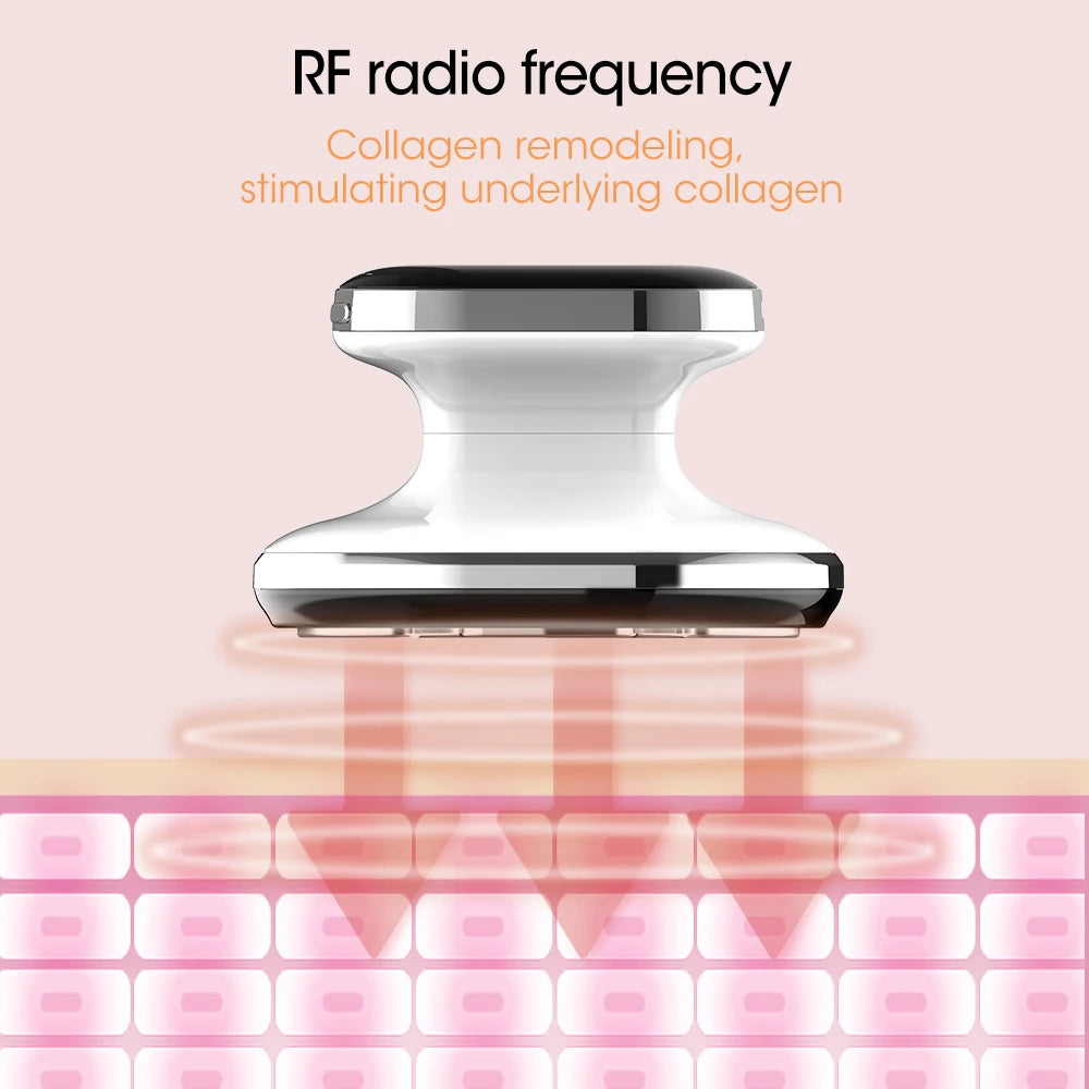 Zorelie.co radio frequency slimming machine for collagen remodeling and stimulating underlying collagen