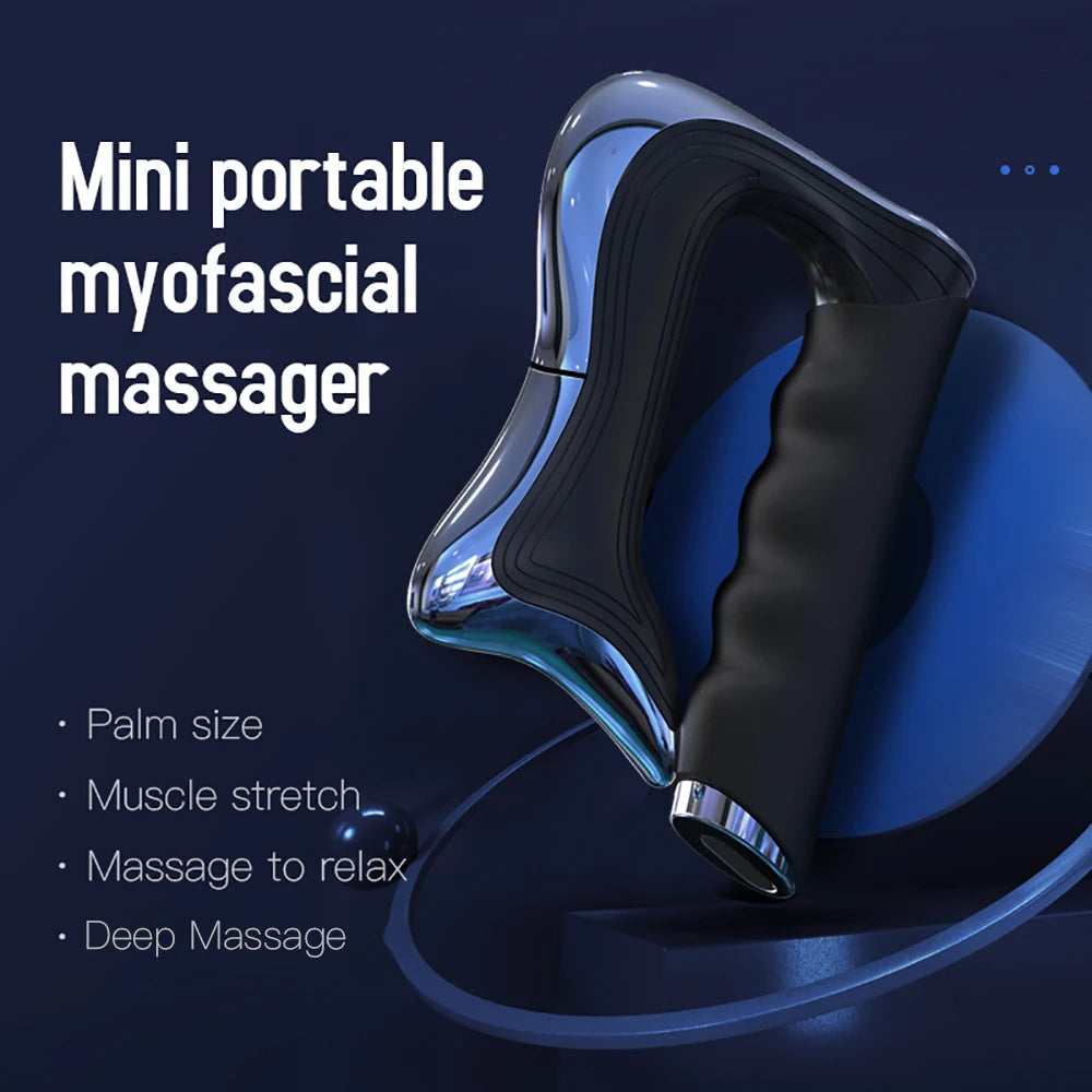 Zorelie.co mini portable myofascial massager smart muscle recovery tool with ergonomic grip