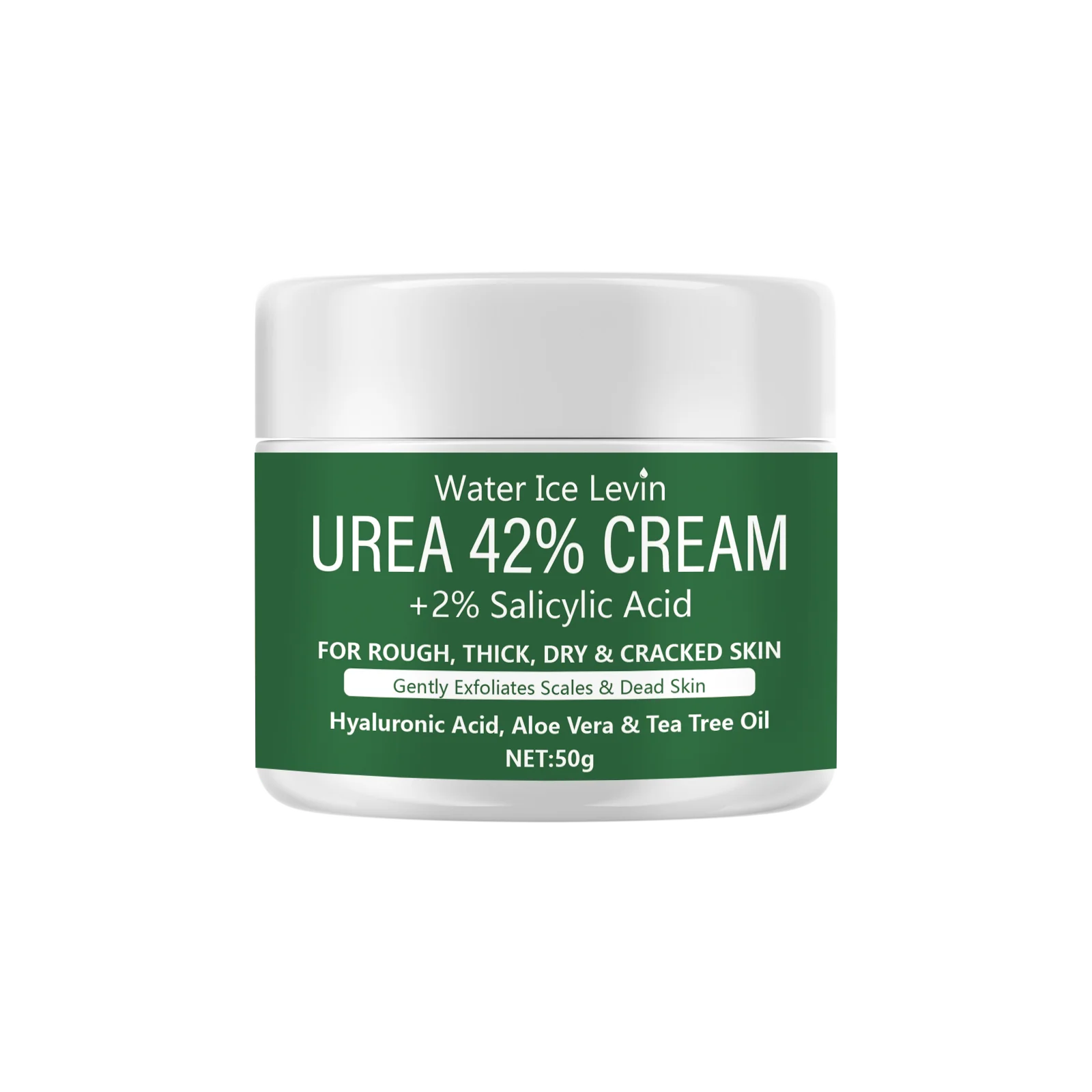Water Ice Levin Urea 42 Percent Cream with Salicylic Acid for rough dry skin urea cream for cracked heels