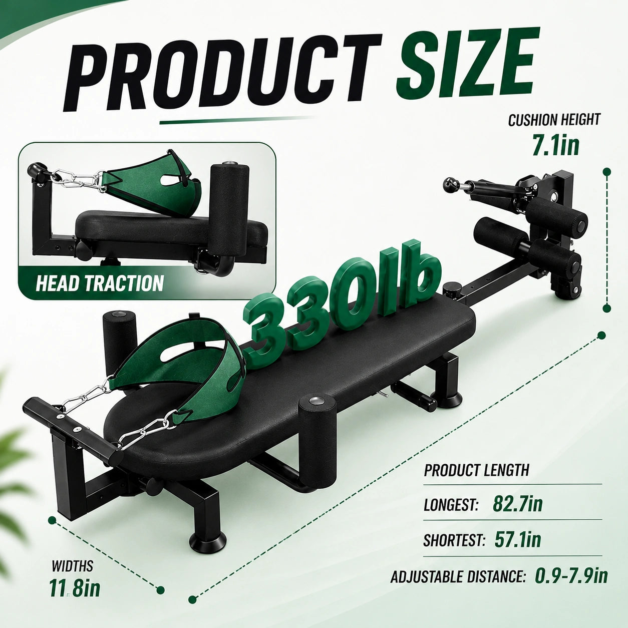 SpinoRelief™ Lumbar Decompression & Spinal Stretch Machine