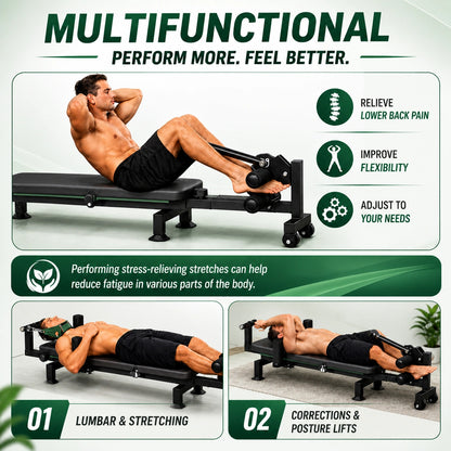 SpinoRelief™ Lumbar Decompression & Spinal Stretch Machine