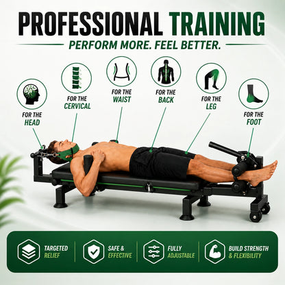 SpinoRelief™ Lumbar Decompression & Spinal Stretch Machine