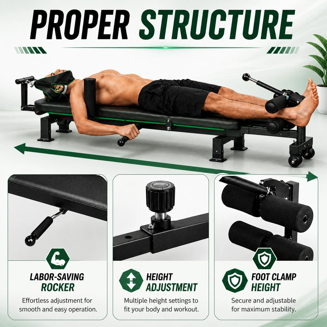 SpinoRelief™ Lumbar Decompression & Spinal Stretch Machine