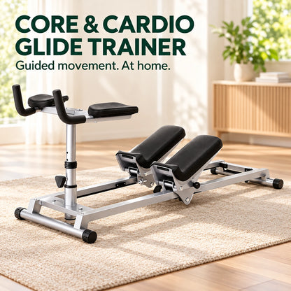 Zorelie CoreGlide trainer – silver frame and black support pads