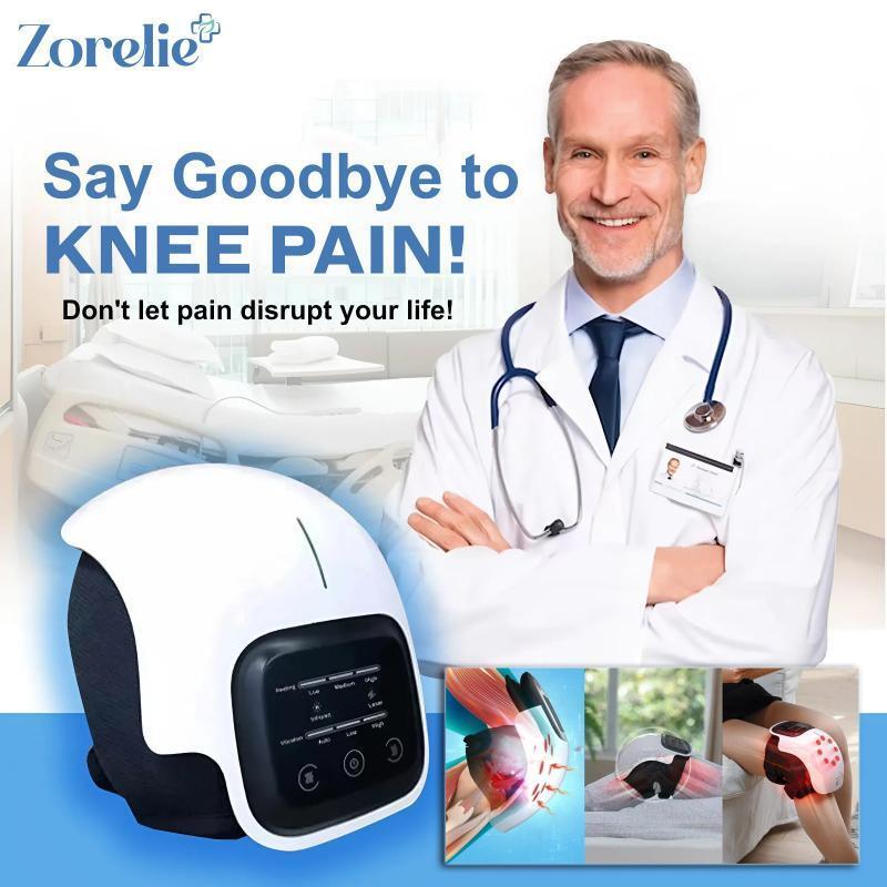 Zorelie knee heat therapy device with digital control panel to relieve knee pain and inflammation